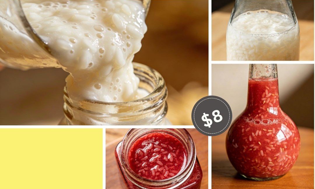 Red / White Glutinous Rice Wine 红糟酒 / 酒酿